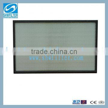 Metal Frame High Efficiency Mini Pleat Filter