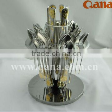 qana stainless steel cutlery set