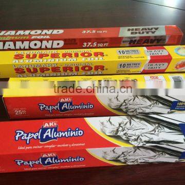 aluminum household foil wrapps