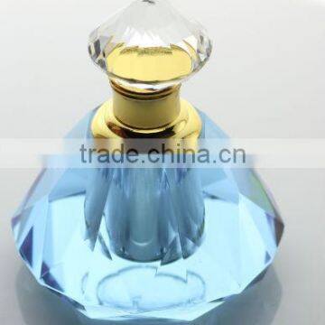 Hot Sale 6ml -20ml Blue Crystal Perfume Bottle Body Glass Bottle