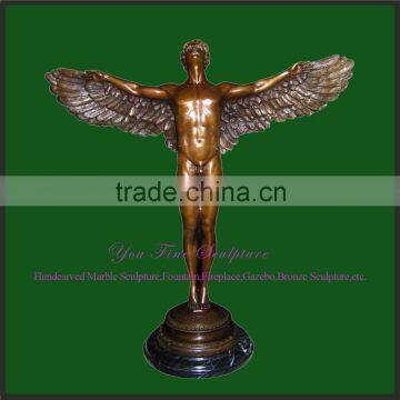 Outdoor Garden Antique Bronze Angel