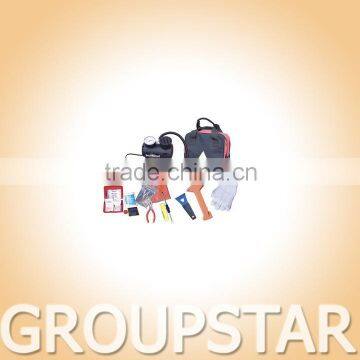 Car Emergency kit with air compressor