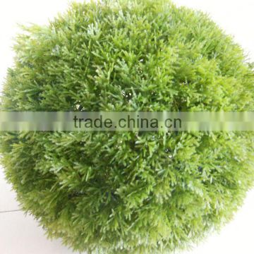 2013 China Artificial grass ball garden fence gardening stainless steel ball water feature