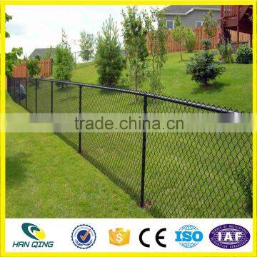 75mmX75mm galvanized chain link fence used in sport field