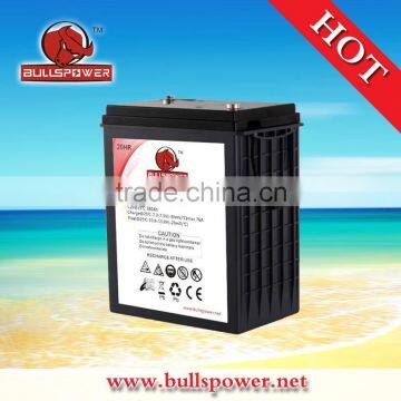 High rate solar battery 6v 380 ah deep cycle battery lawn mower battery