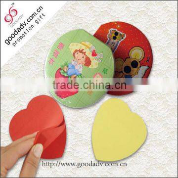 China Supplier Cheap Easy to carry Sticky Notebook/ Sticky Notepad