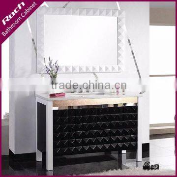 ROCH 8001 Latest Wood Bathroom Vanity Made In China