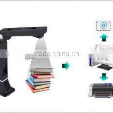 Portable size Single CMOS camera Scanner for A4 documents