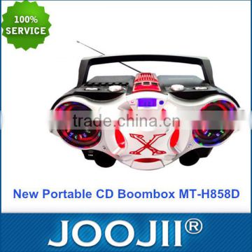 2015 Hot Selling Portable CD Boombox with USB Bluetooth