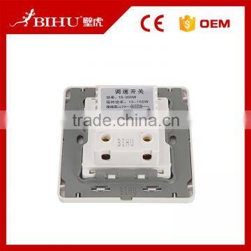 Bihu Universal White Wall Mount Fan Speed Control Dimmer 110v-240v Switch photo-4