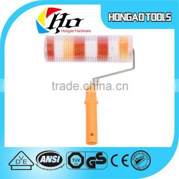 Paint roller as seen on tv Nylon pattern roller brush three color high qulity