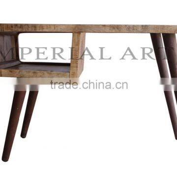 MANGO WOODEN FURNITURE LIVING ROOM CONSOLE TABLE WITH IRON LEGS