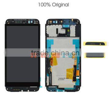 Original LCD Screen Replacement For HTC ONE E8 M8S Display With Touch Digitizer and Front Frame Housing Plate Assembly Grade A