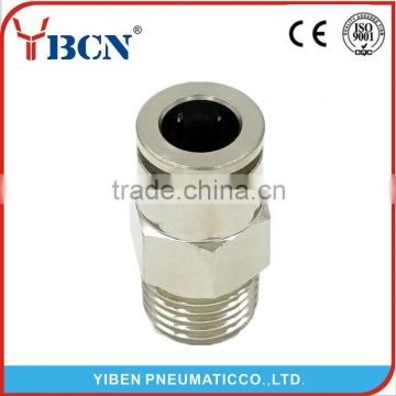 total copper brass fitting YBCN fittings factory price PC Fittings Type pneumatic fitting