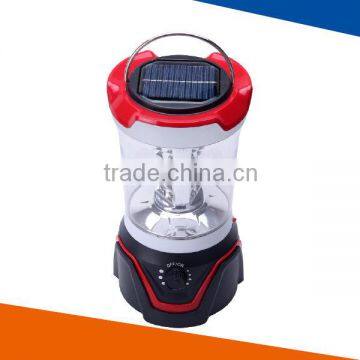 Rechargeable LED BIVOUAC LIGHT 3*dry batteries with solar panel