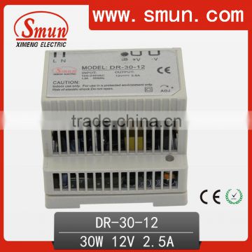 30W 12V 2.5A Single Output Power Supply With Din Rail