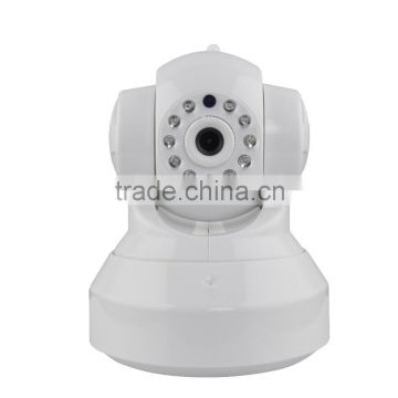 White Wireless IP Camera Indoor 720P HD for Security YJS-C0822