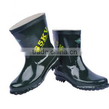 HUATAI 35kv Electrical Rubber Insulating Boots safety boots