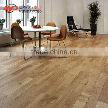 Engineered Oak 125mm x 14-3mm Brushed & Oiled Flooring
