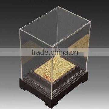 OEM design clear tall acrylic box