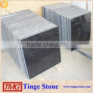 Black Galaxy Granite Tiles with factory price