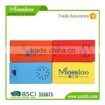 Portable 2 in 1 Customs LOGO Bluetooth Speaker Power Bank 2000Mah photo-2