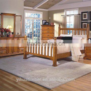 Muebles del dormitorio de madera de alta calidad 2015 en venta