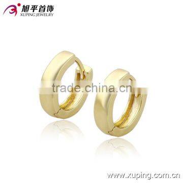 Latest design popular 14k gold plated earring, latest simple style earrings