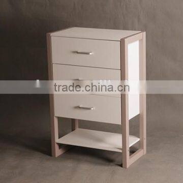 European style wooden living room drawer cabinet