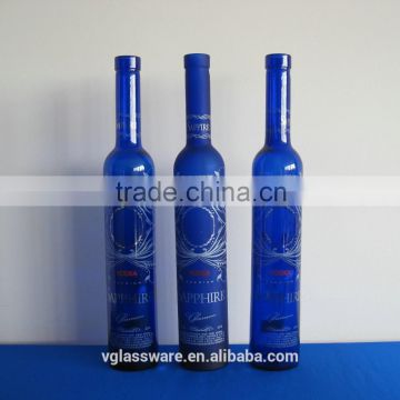 blue ice wine glass bottles