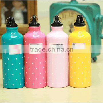 2014 hot sales Wholesale aluminum water bottle sport water bottle/promotional bottle