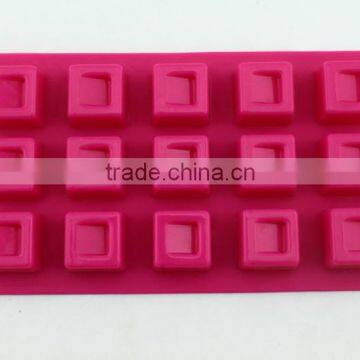 cute shapes FDA/LFGB standard silicone mold for chocolate/ice cube tray/candy