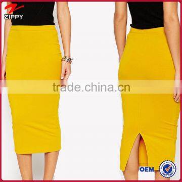 Women pencil skirt midi skirt 2015