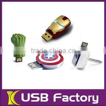 Real Capacity Usb 2.0 8GB Ironman Usb Flash Drive photo-2