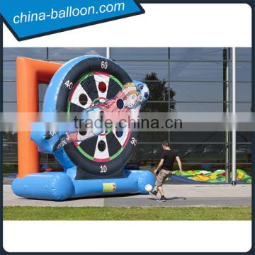 giant inflatable soccer dart/inflatable soccer game,customized