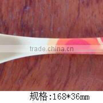 Melamine high quality printing cheap plastic spoon