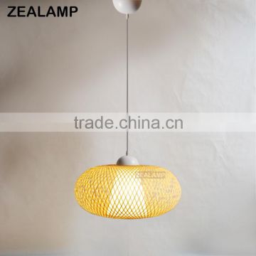 Natural Bamboo Handicraft Pendant Light Traditional Handicraft Techniques photo-2