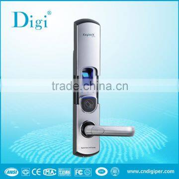 Digital keyless keypad and fingerprint biometric electronic door lock