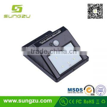 Triangular lights solar energy saving water proof Li-barrery ABS+PC solar lamps