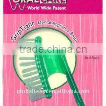 Grip Tight Denture Brush,toothbrush