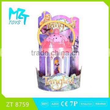 Hot B/O Tangled princess music and light spinning lantern magic hand lamp toys ZT 8759