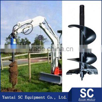 Hole Diggers /Earth Auger SC10000 For 6.5T-10T Excavator HD250 For Tree Planting