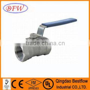 1 piece ball valve