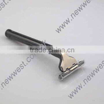 Luxury twin blade Razor with stripe