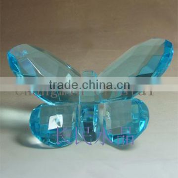 Blue Frigurine Crystal Butterfly Souvenir For Wedding Favors