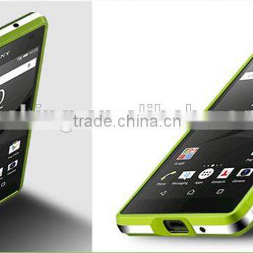 Ultrathin Aviation Screw Frame Cover Metal Aluminum Bumper for Sony Xperia Z5 Z5 Compact Back Case photo-6