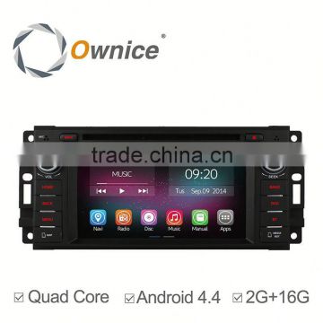 Ownice C200 Android 4.4 up to android 5.1 quad core DVD GPS player for Jeep Compass Patrot Wrangler support OBD 2G RAM 16G ROM