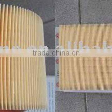 Wood pulp air filter paper for car