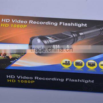 HD Video Recorder Flashlight With Strong Light / Low Light / SOS Function photo-5