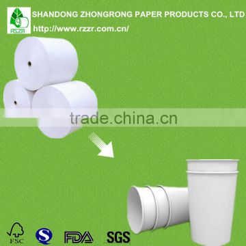 pe coated paper for making cups in stock